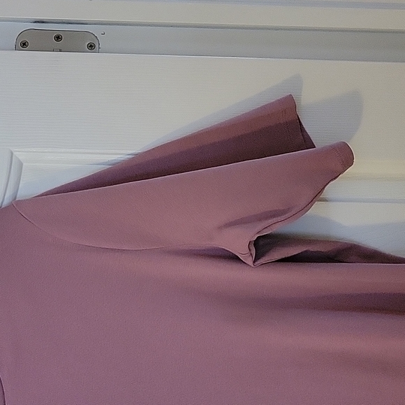 Mock Turtleneck Rose Color - Picture 3 of 7